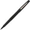 Paper Mate Flair Pen, Point Guard Tip, 2/PK, Black PK PAP8432452PP
